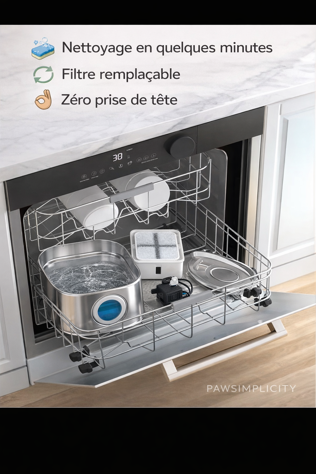 Fontaine à eau intelligente pour chien & chat