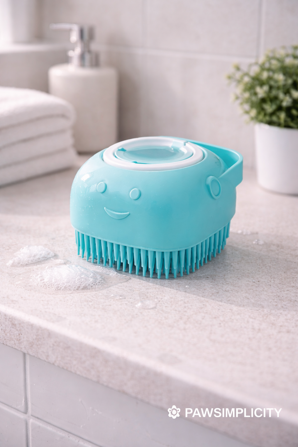 Brosse de bain massante  – Chien & Chat