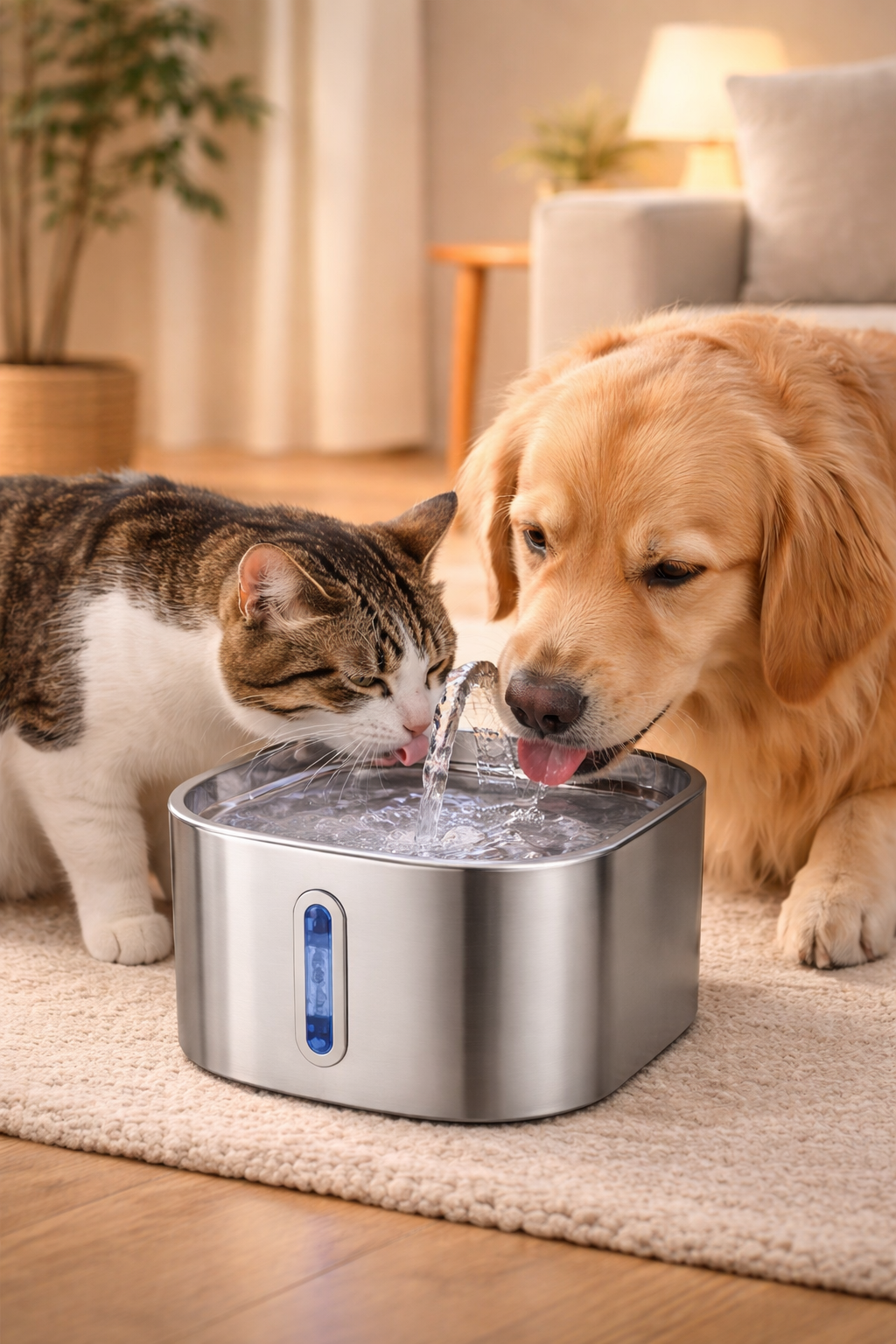 Fontaine à eau intelligente pour chien & chat